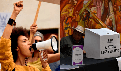 Organizaciones de México y políticos convocan a protestas contra las elecciones judiciales del 1 de junio. México convoca a protestas contra las elecciones judiciales del 1 de junio.