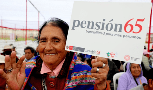 Desde junio, el monto de Pensión 65 aumentará a S/350. Foto: composición LR/Andina Desde junio, el monto de Pensión 65 aumentará a S/350.