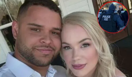 El inmigrante venezolano Juan David junto a su esposa, Madison Pestana. El inmigrante venezolano Juan David junto a su esposa, Madison Pestana.