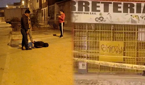 Los vecinos de la zona salieron de sus casas al escuchar los balazos durante el enfrentamiento. Foto: Composición LR