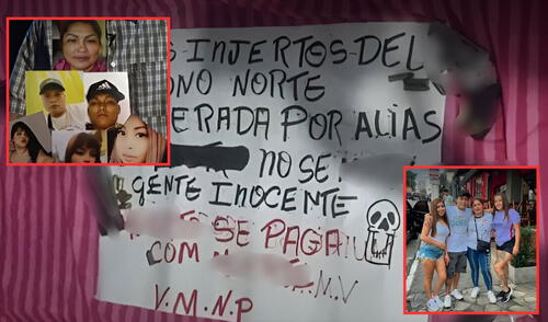 Esta familia criminal publicaba su vida lujosa en redes sociales, pero tendrían un final trágico. Foto: Composición LR/Captura de pantalla de América TV