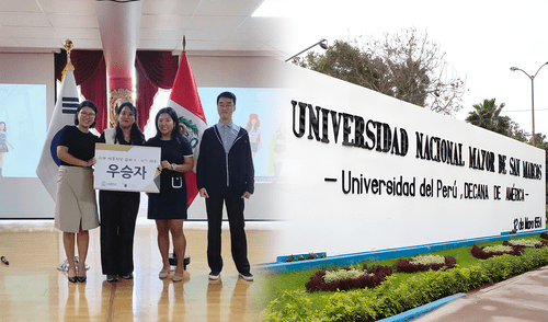 Ana Paula Silva es la ganadora del concurso de nacional de coreano en la UNMSM. Foto: La República/Marco Carrasco Villanueva UNMSM, san marcos, coreano, Corea del Sur, Perú