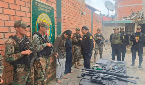 Ebert Quispe Hoyos y José Elías López Rojas participaron de asalto a minera Caravelí. Créditos: PNP Ebert Quispe Hoyos y José Elías López Rojas participaron de asalto a minera Caravelí. Créditos: PNP