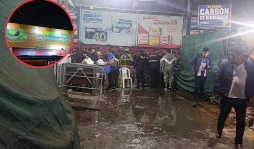 Detonan explosivo en mercado Unicachi en Pro. Foto: Composición LR/Difusión Detonan explosivo en mercado Unicachi en Pro. Foto: Composición LR/Difusión