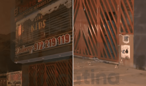 Detonan artefacto explosivo en el frontis de una pollería en Carabayllo.