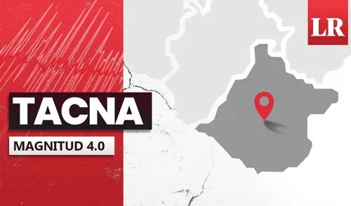 Sismo de magnitud 4.0 sacude Tacna.