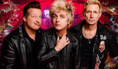 Green Day llega a Perú. Foto: Composición LR/Captura/Andina/Captura/Instagram Green Day llega a Perú.
