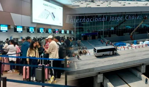 A pesar de la expectativa por la inauguración del aeropuerto Jorge Chávez, el peruano que regresó de África se sintió completamente perdido al no contar con asistencia ni señales claras que lo orientaran. Foto: composición LR/ Andina / LAP A pesar de la expectativa por la inauguración del aeropuerto Jorge Chávez, el peruano que regresó de África se sintió completamente perdido al no contar con asistencia ni señales claras que lo orientaran.