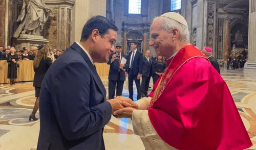 Papa León XIV León XIV Vaticano Dina Boluarte viaje al Vaticano Lambayeque Chiclayo