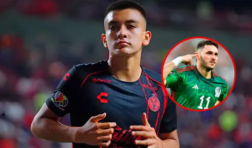 Gilberto Mora, la joven promesa que quiere seguir los pasos de Santiago Giménez rumbo a Europa.