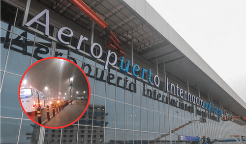 Hombre se pierde al llegar al nuevo aeropuerto Jorge Chávez. Foto: composición LR / difusión