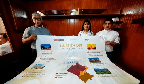 La 'Ruta turística del Papa' ofrece diferentes atractivos para conocer en Chiclayo.