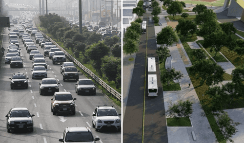 El MTC busca construir una red de transporte urbano sostenible por S/555 millones.