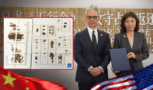 China recibió los antiguos manuscritos Zidanku que fueron trasladados a Estados Unidos hace más de 80 años.