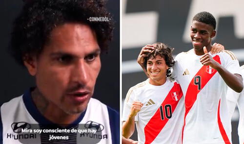 Paolo Guerrero reconoció la necesidad de que la selección peruana se nutra de jugadores jóvenes. Foto: composición de LR/captura de Conmebol/FPF Paolo Guerrero reconoció la necesidad de que la selección peruana se nutra de jugadores jóvenes. Foto: composición de LR/captura de Conmebol/FPF