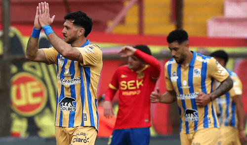 La Unión Española sufrió una dura derrota en su 128 aniversario. Foto: Photosport