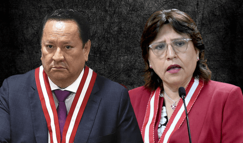 El Poder Judicial ordenó la reincorporación de Arce Córdova el pasado 3 de mayo. Foto: composición LR Delia Espinoza Fiscalía de la Nación Ministerio Público Luis Arce Córdova Cuellos Blancos Cuellos Blancos del Puerto