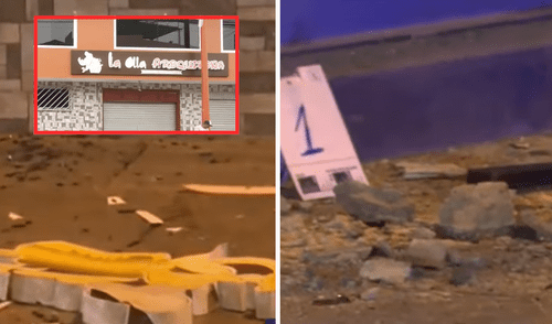 Restaurantes son atacados con explosivos. Foto: composición La República/ Buenos días Perú