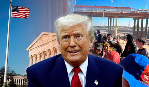 La Corte Suprema de Estados Unidos ha comenzado a desconfiar de las políticas migratorias de Donald Trump. Donald Trump ha criticado constantemente las decisiones de la Corte Suprema para ejecutar su plan de deportaciones masivas de innmigrates.