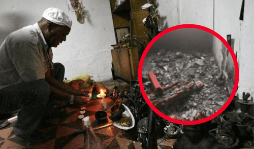 Bomberos encontraron un altar con veladoras que, según informes, pudieron haber causado el siniestro.