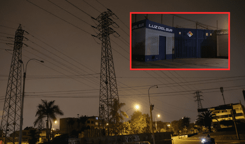 Luz del sur anuncia corte del servicio en Miraflores. Foto: Andina
