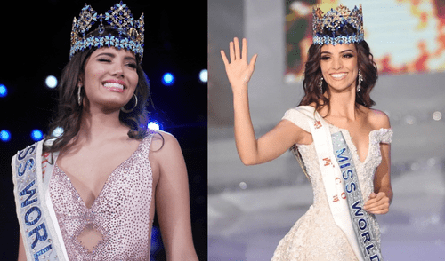 Las últimas dos latinas en ganar la corona mundial fueron la boricua Stephanie del Valle (2016) y la mexicana Vanessa Ponce de León (2018). Foto: composición LR/ Miss World Las últimas dos latinas en ganar la corona mundial fueron la boricua Stephanie del Valle (2016) y la mexicana Vanessa Ponce de León (2018). Foto: composición LR/ Miss World