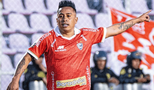 El gran momento que vive Cueva en Cienciano: buena actuación en la sudamericana y Liga 1 Foto: Andina
