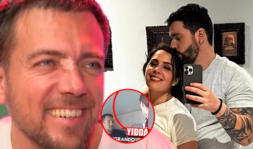 Yiddá Eslava y Julián Zucchi dejaron atrás sus diferencias. Foto: Composición LR/América TV Yiddá Eslava y Julián Zucchi dejaron atrás sus diferencias