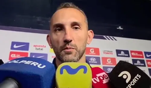 Hernán Barcos declaró luego de la victoria de Alianza Lima por 2-0 en Matute.