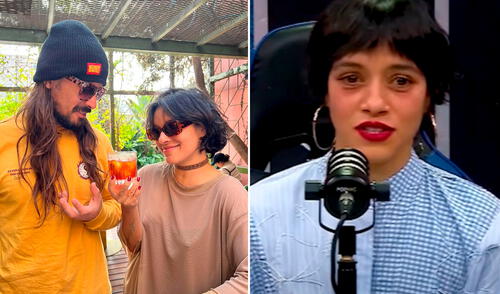 Jely Reátegui y su pareja Mariano Paz