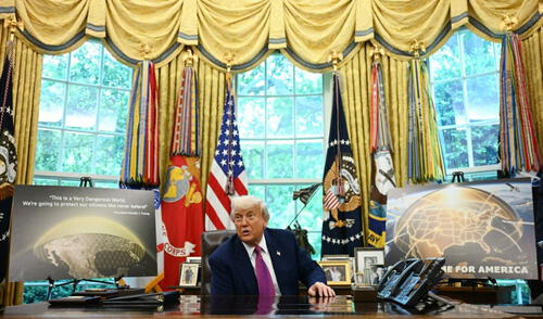 Donald Trump aseguró que se inspiró en la Cpúla de Hierro de Israel para proteger territorio estadounidense.