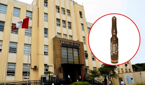 Pacientes que tengan en su poder este medicamento no deben utilizarlo. Foto: composición / Minsa / Difusión Pacientes que tengan en su poder este medicamento no deben utilizarlo.