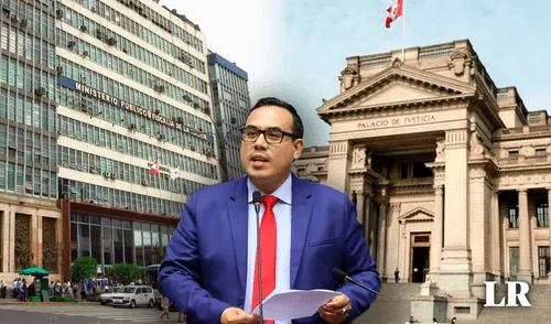 Somos Perú propone que fiscales reciban bonificación al igual que jueces. Fotos: composición LR somos perú ministerio público y poder judicial