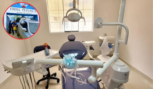Un colegio estatal de Áncash fue equipado con moderno centro odontológico. Foto: Composición LR/CDN/Static Un colegio estatal de Áncash fue equipado con moderno centro odontológico. Foto: Composición LR/CDN/Static