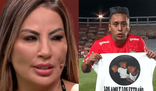 Pamela López sobre Cueva: "Me parece ridículo". Foto: Composición LR/Difusión