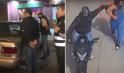 Previamente, cámaras de seguridad del distrito registraron uno de sus robos.