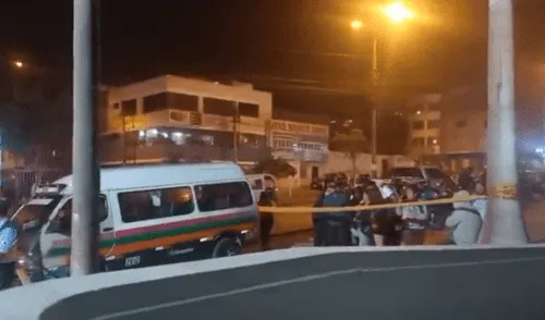 Acribillan a una combi en Independencia. Niño fallece tras ataque: Foto: X Acribillan a una combi en Independencia. Niño fallece tras ataque: Foto: X