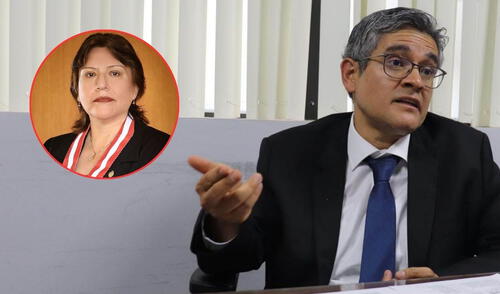 José Domingo Pérez ha señalado a Delia Espinoza en más de una ocasión | Composición: LR. José Domingo Pérez ha señalado a Delia Espinoza en más de una ocasión