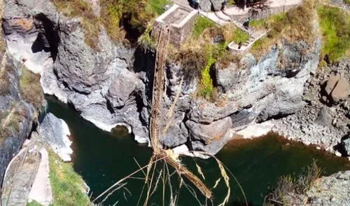 El Ministerio de Cultura y los comuneros esperan que se hallen a los responsables del atentado contra el puente Q’eswachaka.
