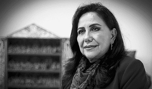 Gloria Montenegro fue ministra de la Mujer y Poblaciones Vulnerables durante el gobierno de Martín Vizcarra. | Composición LR. Fallece Gloria Montenegro.
