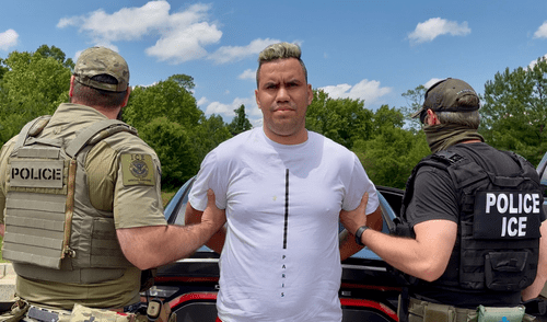 ICE arrestó en Atlanta a influencer venezolano buscado por homicidio.