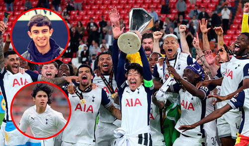 Tottenham Spurs se convirtió en el nuevo campeón de la Europa League tras vencer al Manchester United. Foto: composición GLR Tottenham Spurs se convirtió en el nuevo campeón de la Europa League tras vencer al Manchester United.
