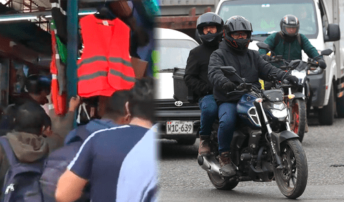 Aumenta el precio de los chalecos reflectores ante las medidas del MTC. Foto: composición LR / difusión Aumenta el precio de los chalecos reflectores ante las medidas del MTC. Foto: composición LR / difusión