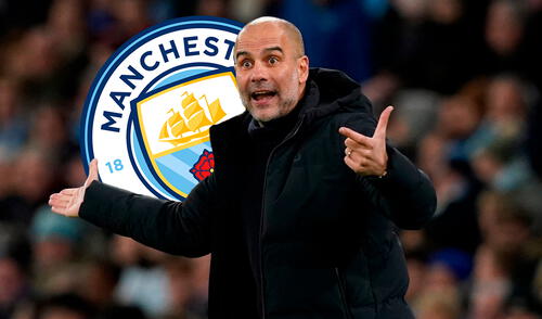 Josep Guardiola llegó al Manchester City en la temporada 2016-17. Foto: composición de GLR/AFP