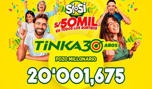 Resultado de La Tinka 21 de mayo. Foto: La Tinka