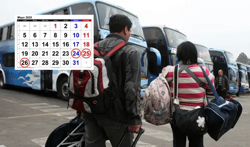 Feriado largo comprende 3 días: sábado 24 de mayo, domingo 25de mayo y lunes 26 de mayo. Feriado largo comprende 3 días: sábado 24 de mayo, domingo 25de mayo y lunes 26 de mayo.