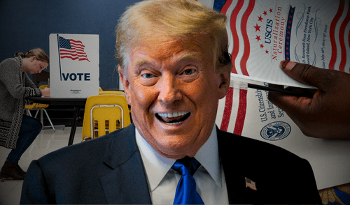 Donald Trump y USCIS refuerzan el sistema SAVE para controlar el registro de votantes.