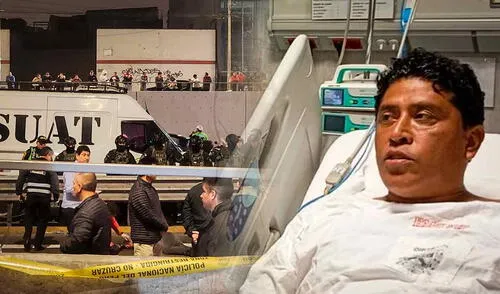 El coronel Montefúr informó acerca de la detención de presuntos delincuentes en plena Vía Expresa. Foto: composición LR/PNP Balacera en Vía Expresa