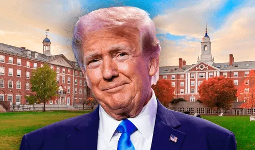 Gobierno de Trump cancela el programa de visas para estudiantes extranjeros en Harvard.