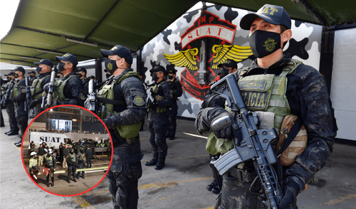 La SUAT, la únidad poco conocida de la PNP que neutralizó a delincuentes en balacera en la Vía Expresa